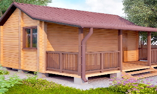Проекты бань из пеноблоков от 3603 рублей в Когалыме - Строй-Кгл | Услуги под ключ