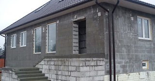 Фасад из газобетона для дома в Когалыме - Строй-Кгл, качественная отделка от 2059 руб.