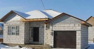 Одноэтажные дома из пеноблоков под ключ в Когалыме - от 133796 рублей